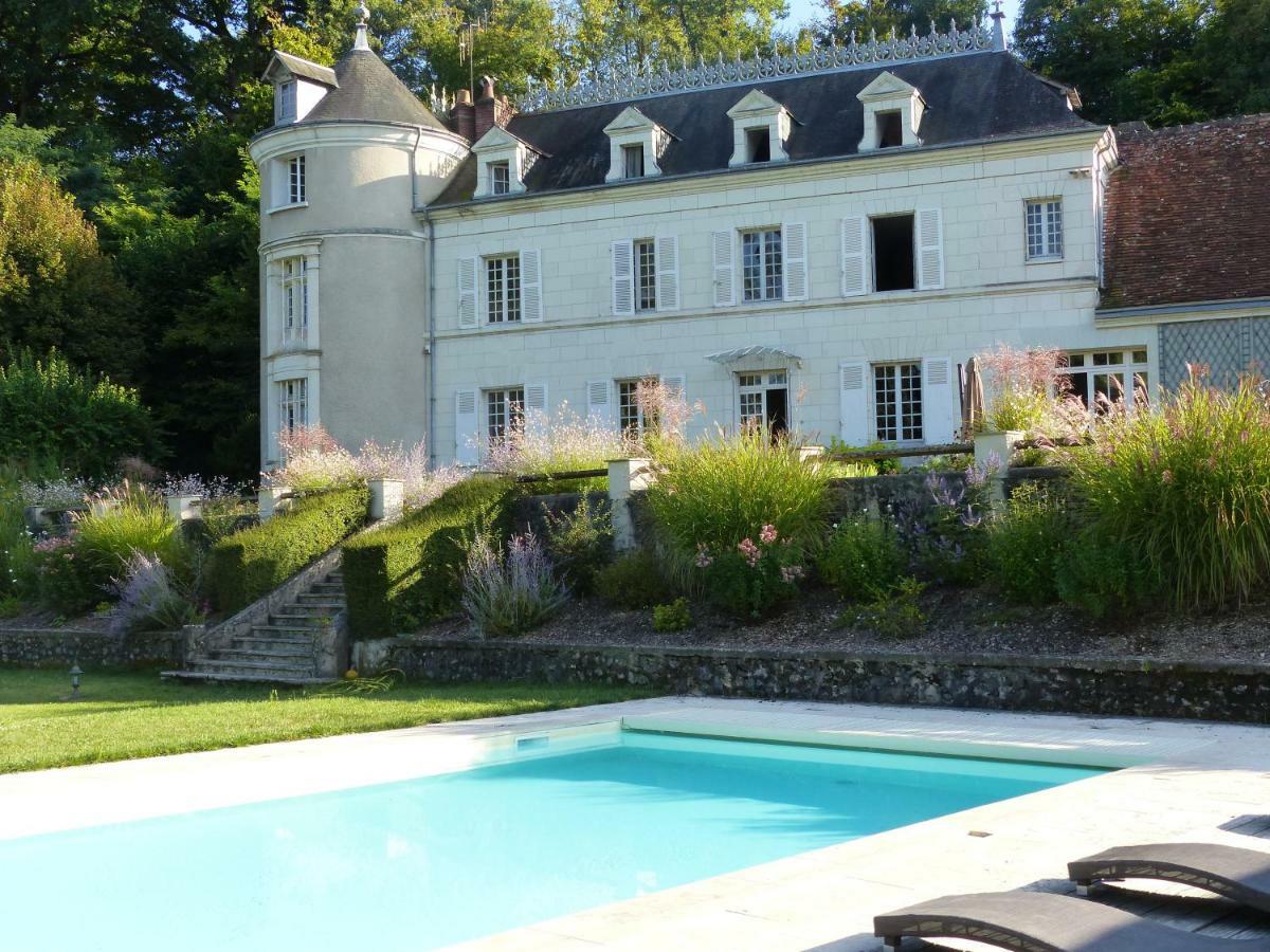 Manoir De La Vigneraie Panzió Athée-sur-Cher Kültér fotó